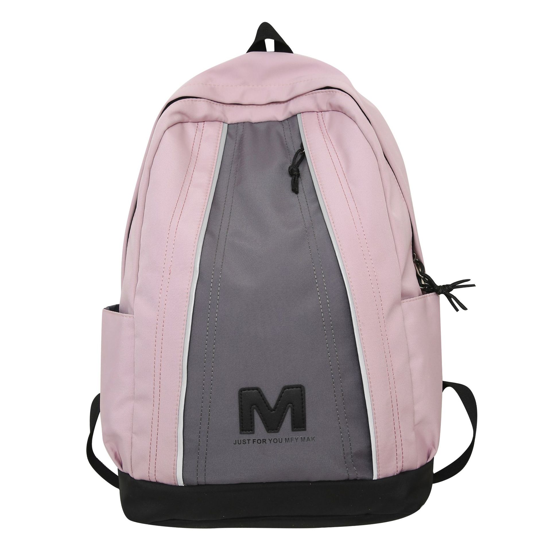 

Large-capacity Schoolbag, Male College Student Backpack, Female Lightweight Sports Travel Backpack, Computer Bag рожевий