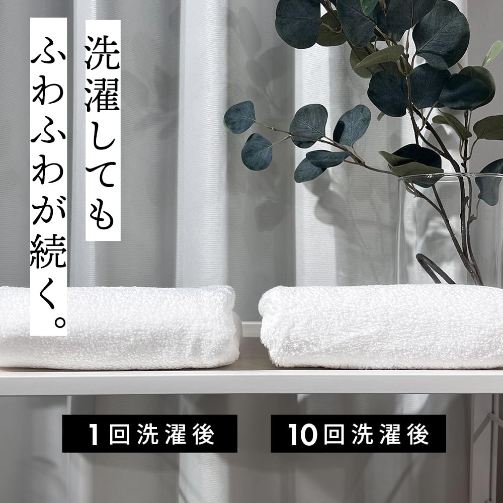 Iris Plaza Face Set Fast Durable Towels, 5-Piece (Thick/Voluminous), Charcoal, 100% Cotton, 34x80cm, Fluffy, Absorbency,
