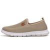 Yuxing Shoe Factory Men's Fly Knitted Walking Shoes PVC Sole Non-slip Design Lightweight and Breathable Daily Walking