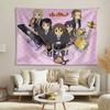 Animations-Gobelin-Dekoration Anime-Band-Thema Wandhintergrundtuch Wohnzimmer Sofahintergrund Raumdekoration