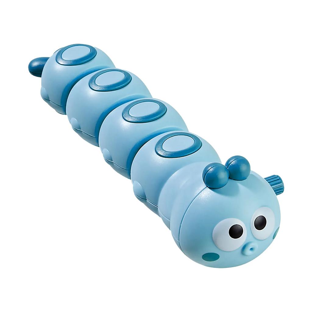 Cartoon Caterpillar Clockwork Crawling Toy Parent Child Interactive Cute Animal Wind Up Toy for Kids Educational Toy
