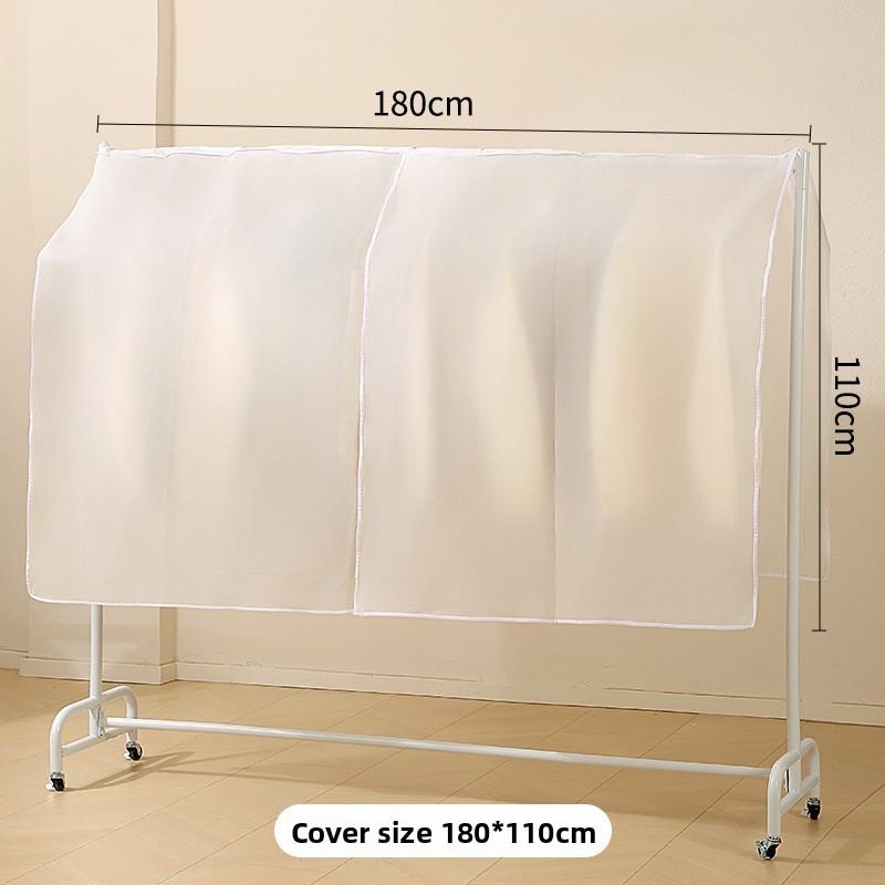 Clothing Dust Cover With Peva Material For Wardrobe Storage And Travel Use
