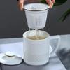 Jingdezhen Ceramic Tea Infuser Mug with Filter