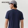 Skechers Men's P226M256 Knitted Short Sleeve T-Shirt
