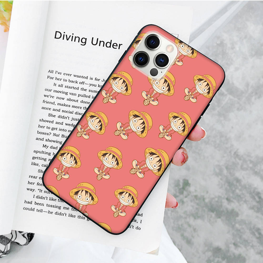 JW76 Little Man One Piece Black Soft Case for OPPO Reno 8 6 5 4 Pro Plus Find X3 A17 A3 A31 A38 A40 A53 A54 A55 A74 A76 A78 A77 A80 A94 A95 A96 Lite