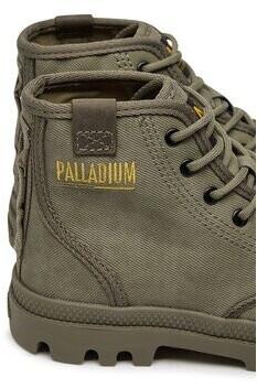 Palladium Pampa Hi Coated Boots (74375) Dark Green Color