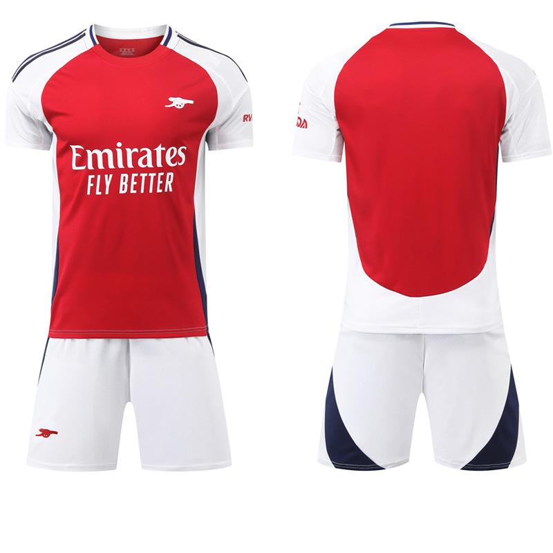 2024-25 Arsenal red jersey #7 Saka #9 Jesus #8 Odegaard Football Jerseys 16