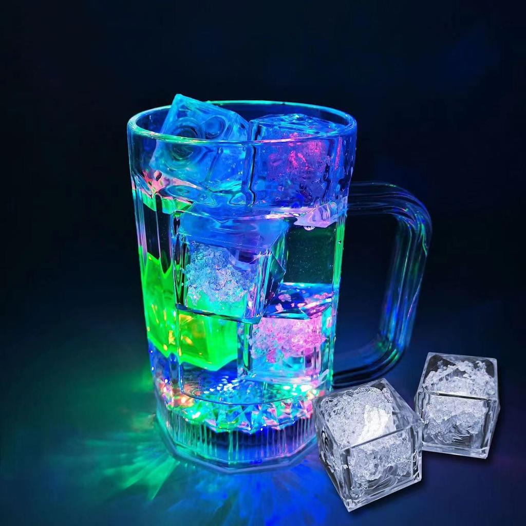 Siebenfarbige blinkende LED-Lichtleiste - Wasserdicht, Leuchtet im Dunkeln Nacht-Atmosphärenlicht