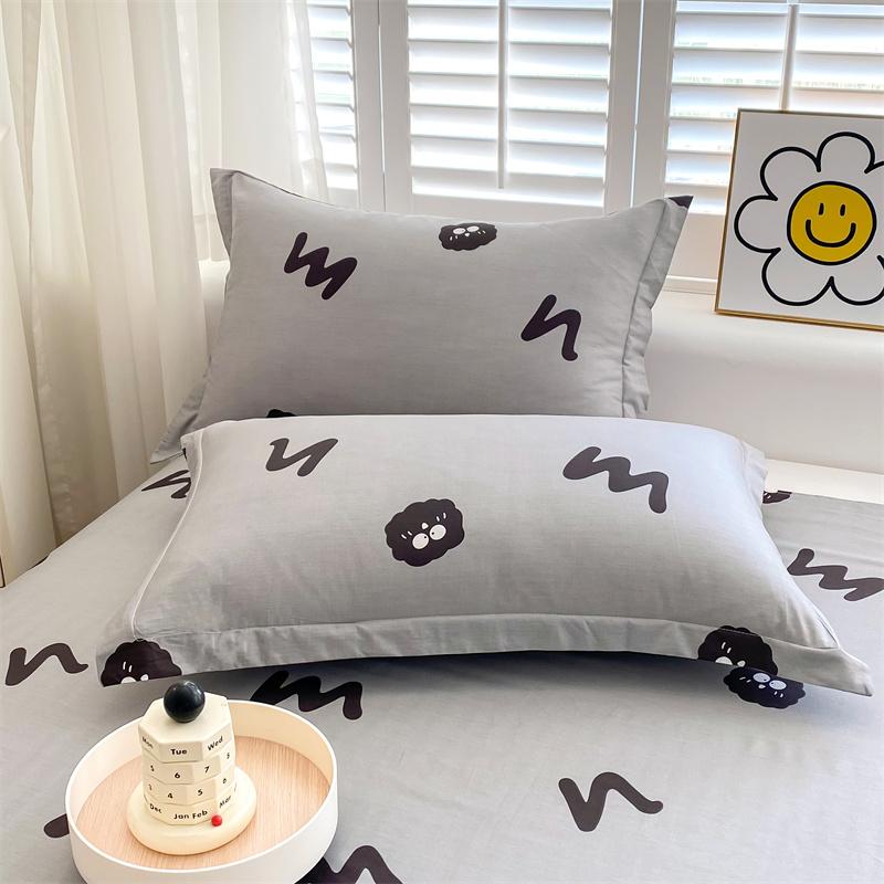 

Cotton Pillowcase 2pcs Flowers Pillow Cover Bedding Decorative Pillow Case PillowCase Cover Nordic Sling cushion covers High Quality 48x74cm 2pcs