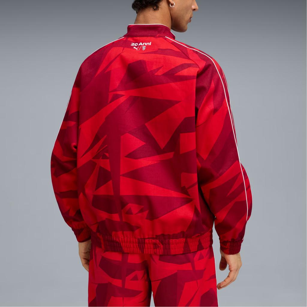 Puma Scuderia Ferrari 20th Anniversary T7 Simple Comfortable Solid Color Jacket Men Jackets 633944-02