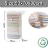 1-4PCS No Need Pump Vacuum Large Plastic Storage Bags Storing Clothes Blankets Reusable Compression Empty Bag Travel Accessories
