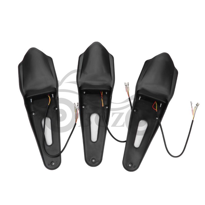 Motorcycle Taillight & Fender Brake Light with License Plate Light