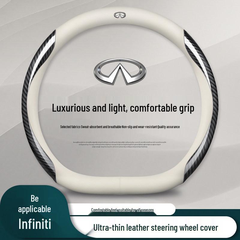 Infiniti Lenkradbezug: Echtes Leder für Q50, QX50, Q60, Q70, QX80, FX3 - Ganzjahres