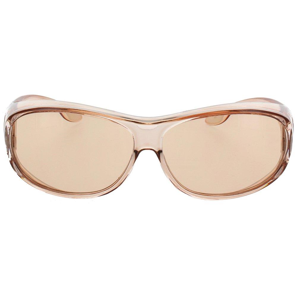

MeoGuard One Size Fits Light UV Protection Onglasses, All, Brown,