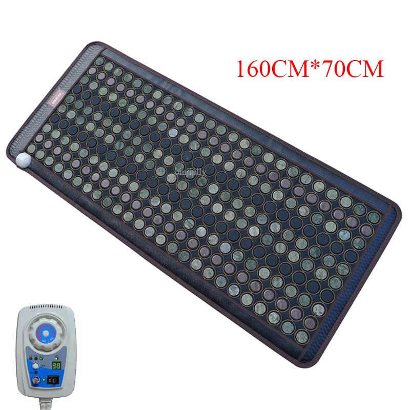 Jade Beauty Mattress Single Far-infrared Heating Therapy Sweat Evaporate Germanium Stone Ms Tomalin Electric Care Pad