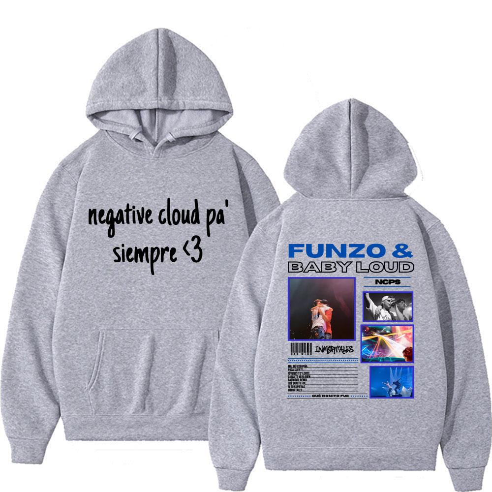 

Rapper Funzo & Baby Loud World Tour 2025 Merch Hoodie Men Women High Street Fashion Hip Hop Fleece Hoodies Casual Sweatshirts 3XL