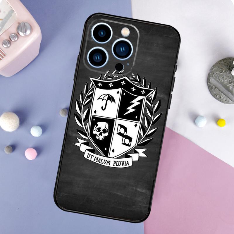 Umbrella Academy Logo Phone Case For iPhone 17 Pro Max 16 15 13 12 11 14 Pro Max Plus Mini 16e 17 Air Back Cover