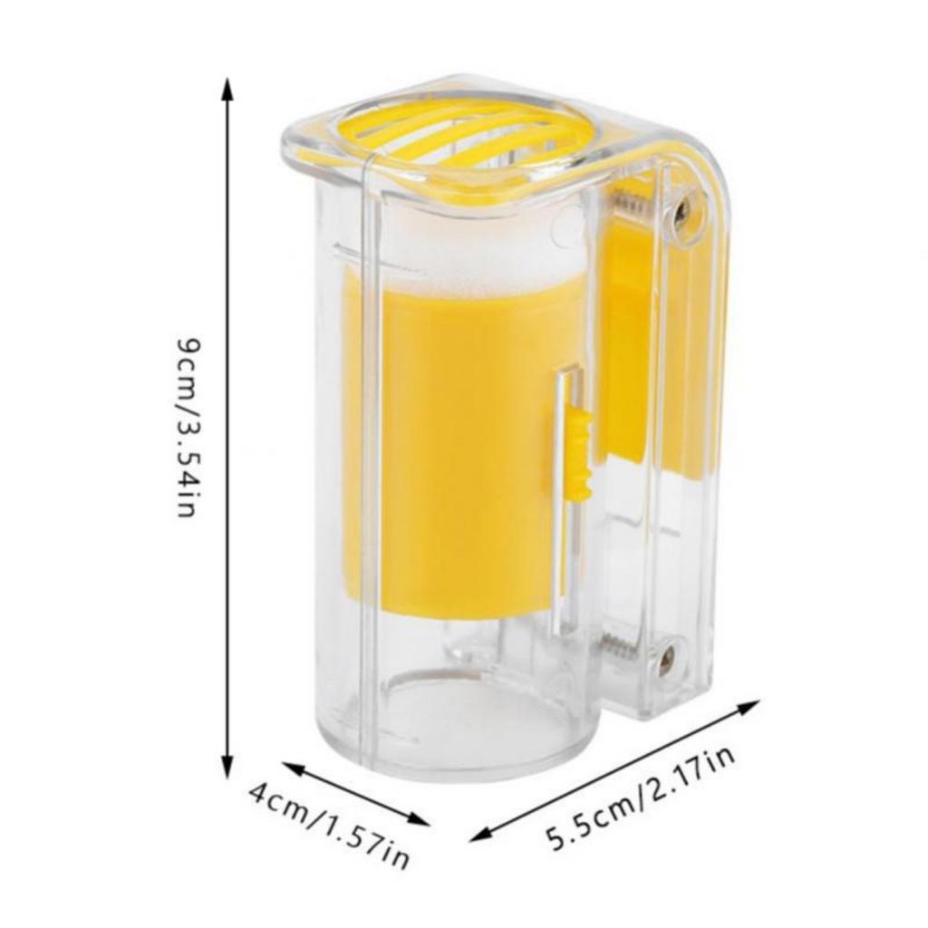 1PCS Rearing Queen Bee Marking Catcher Plastic Handed Marker Bottle Plunger Plush Beekeeper Tool Garden Bee Tools