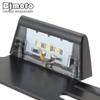 1pc 12V 1W Motorcycle Aluminum License Plate Holder Bracket Support White 3 LED Light Motorbike Scooter Number Plate Light