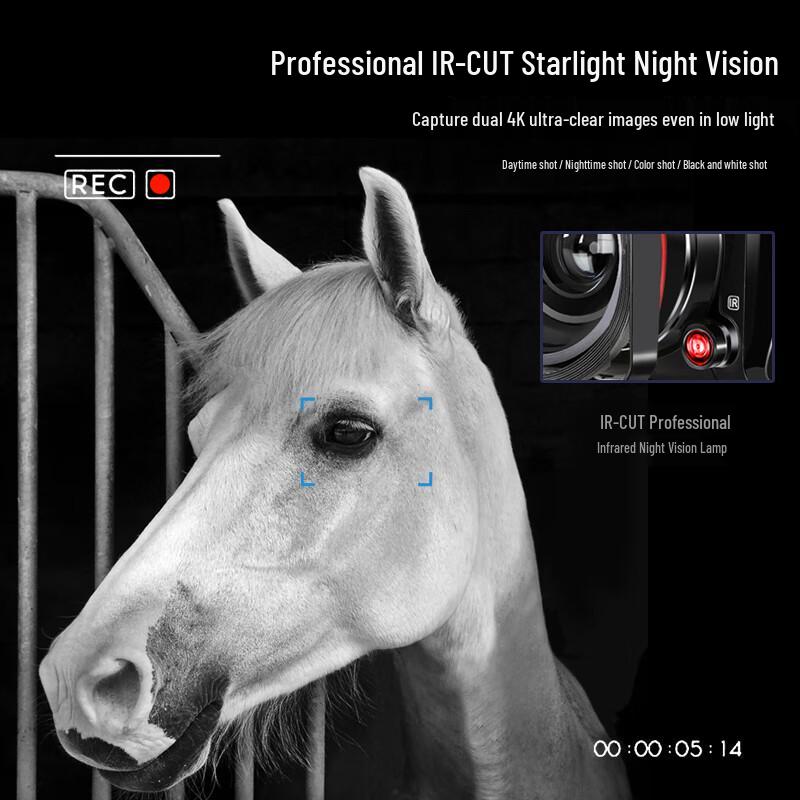 OUDA AC3 4K Professional Digital Camcorder (CN version)