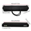 Flute Storage Case PU Leather Flute Case for 17 Holes Flute Flute Case Zippered Carry Handbag with Double Carry Handle