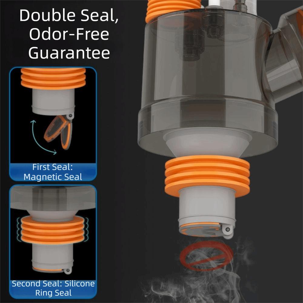 Triple Drainage Pipe Diverter Floor Drain Connects Compatible Air Conditioning