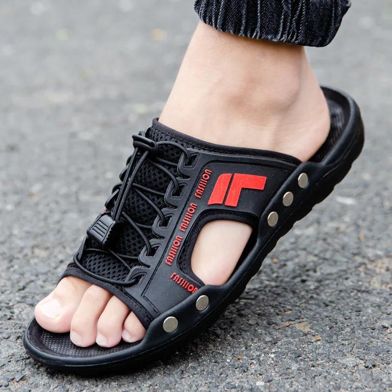 Men's Sandals Fashion Designer Soft Men Slippers Outdoor Beach Shoes Anti-slip Comfortable Men Flip Flops Slippers for Men