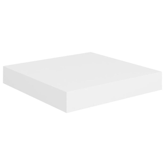 VidaXL Étagère murale flottante Blanc 23x23,5x3,8 cm MDF