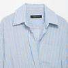 Women's Autumn New European and American Style French Design Sense Series Striped Double Dress
