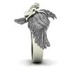 Domineering Metal  Men's Ring Punk Style Enamel Animal Male Rings Jewelry Hand Accessories