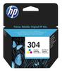 Hp 304 Instant Ink Cartridge Tri-color N9k05ae
