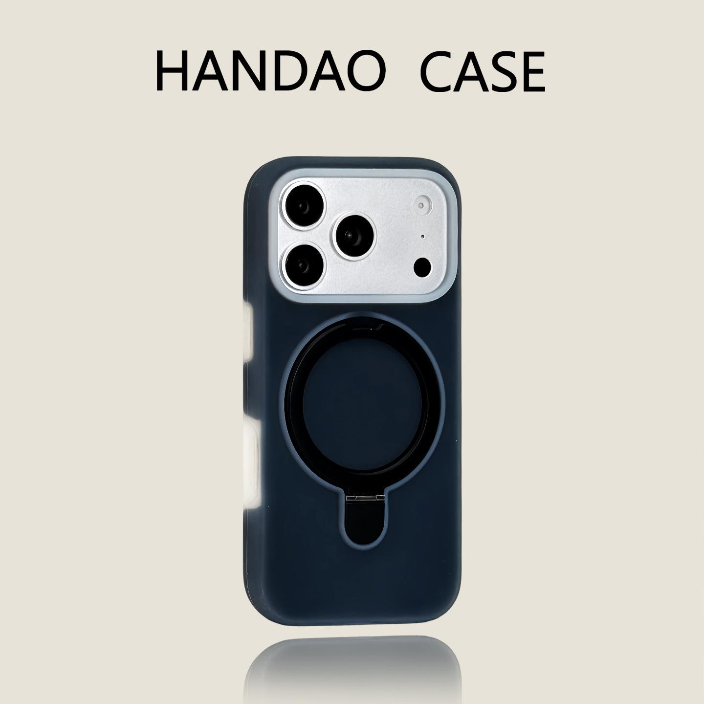 iPhone 17 Pro Max Magnetic Stand Jelly Liquid Case - Full Coverage, Skin-Feel Protection 17 PRO MAX