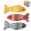 Cross-border Pet Cat Mint Toy For Cats Interactive Catnip Plush Fish Toy
