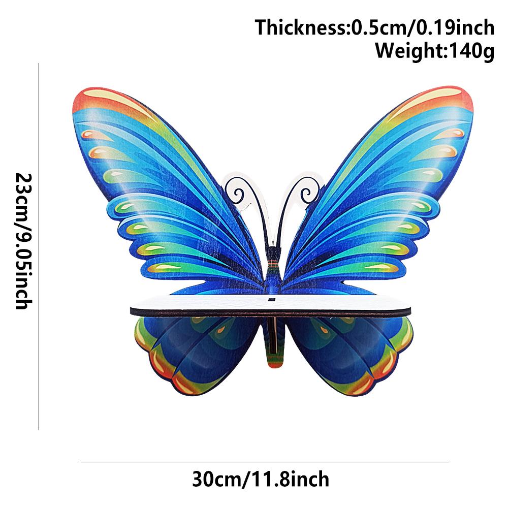 1pc, Bohemian style wall shelf dream butterfly wooden crafts, living room farmhouse bathroom decoration