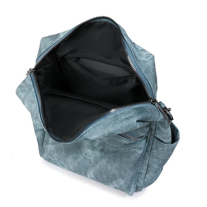 Vintage Soft Leather Backpack Women's Large Capacity Multi-use Shoulder Bag