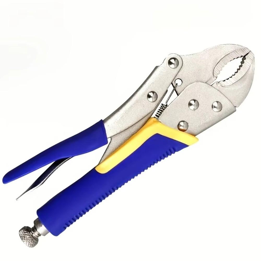 Heavy-Duty Locking Pliers Metal Round Nose Pliers Durable Clamp Pliers  Mechanical Repair