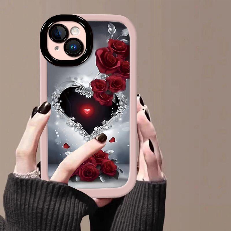 iPhone15 mobile phone case Apple 15Pro/15promax/15Plus anti-drop silicone