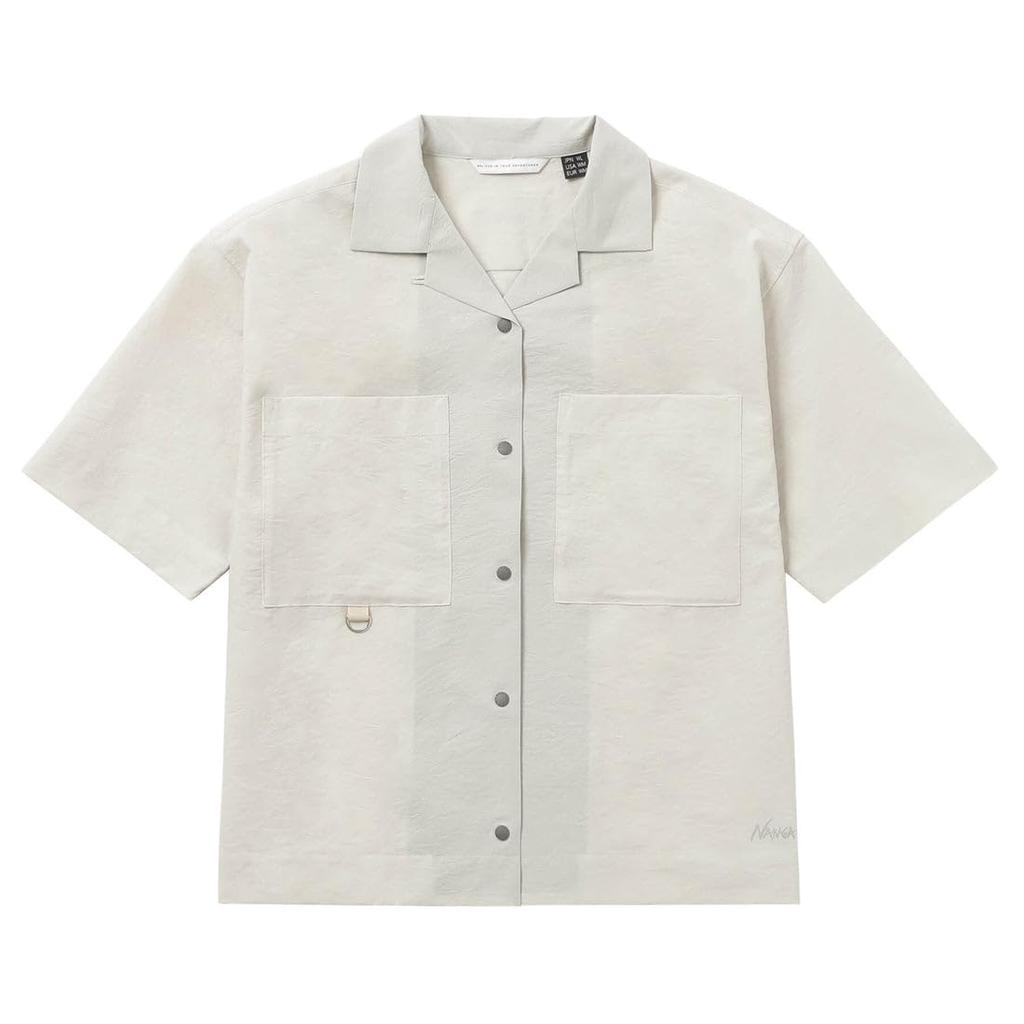 NANGA Women's Dot Air Comfy Short Sleeve Shirt (WL, S.BEG)