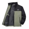 Men's Lightweight Stand Collar Windproof Waterproof Jacket for Spring and Autumn