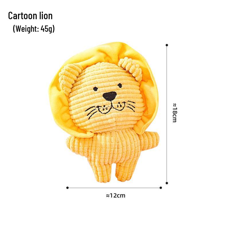 Durable Cartoon Elephant Teething Toy for Pets