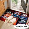 Custom Name Halloween Horror Icons Carpet, Chair Rug,Area Rug for Office Bedroom living rooms bedroom, Doormat decor Christmas fan gifts