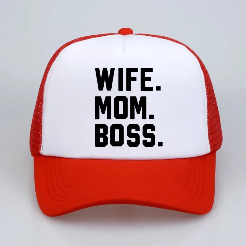 WIFE MOM BOSS cap Casual Funny Baseball cap Hipster Summer cool hip hop streetwear snapback hats