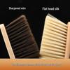 Solid Wood Long Handle Bed & Furniture Soft Bristle Cleaning Brush