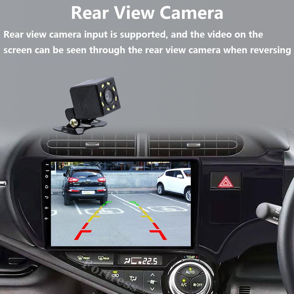 Car Radio For Toyota Aqua Prius C 2011-2017 Multimedia Automotive Autoradio Carplay Android Auto Wireless Video Car GPS WIFI