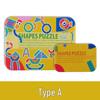 Geometric Shape Puzzle Tin: Educational Wooden Tangram for Children
