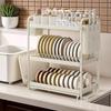 Light Luxury Countertop Kitchen Dish Drying Rack
