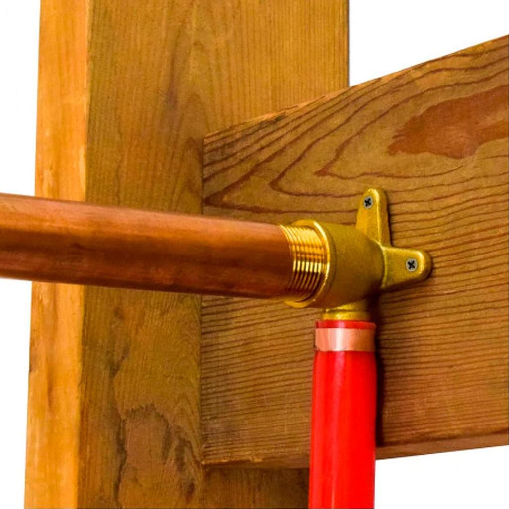 Brass Pex Crimp Fittings Transition from to Threaded Shower Head Fitting