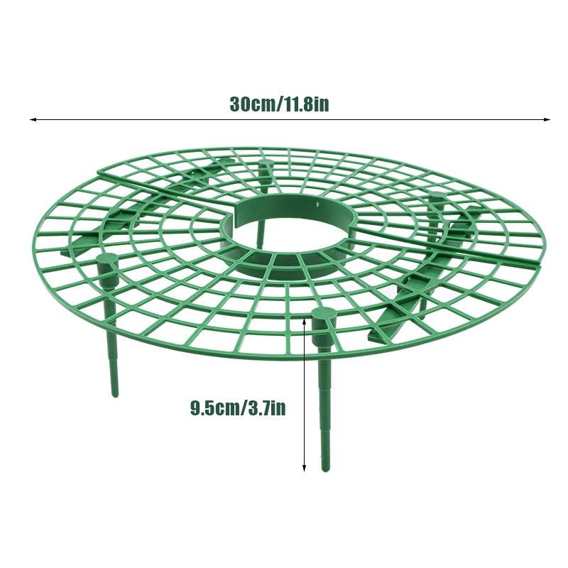 

1PC Circular strawberry rack Strawberry planting tray Anti rotten fruit bracket Green plant support frame Garden supplies