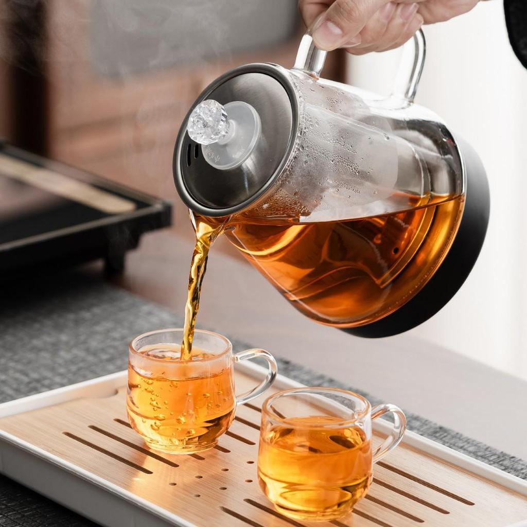 Electric Kettle Tea Set: Fast Heating Tea Brewer & Water Boiler All-in-One Machine