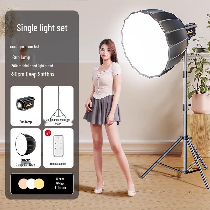 Live Stream Beauty Light: Professional Studio Parabola